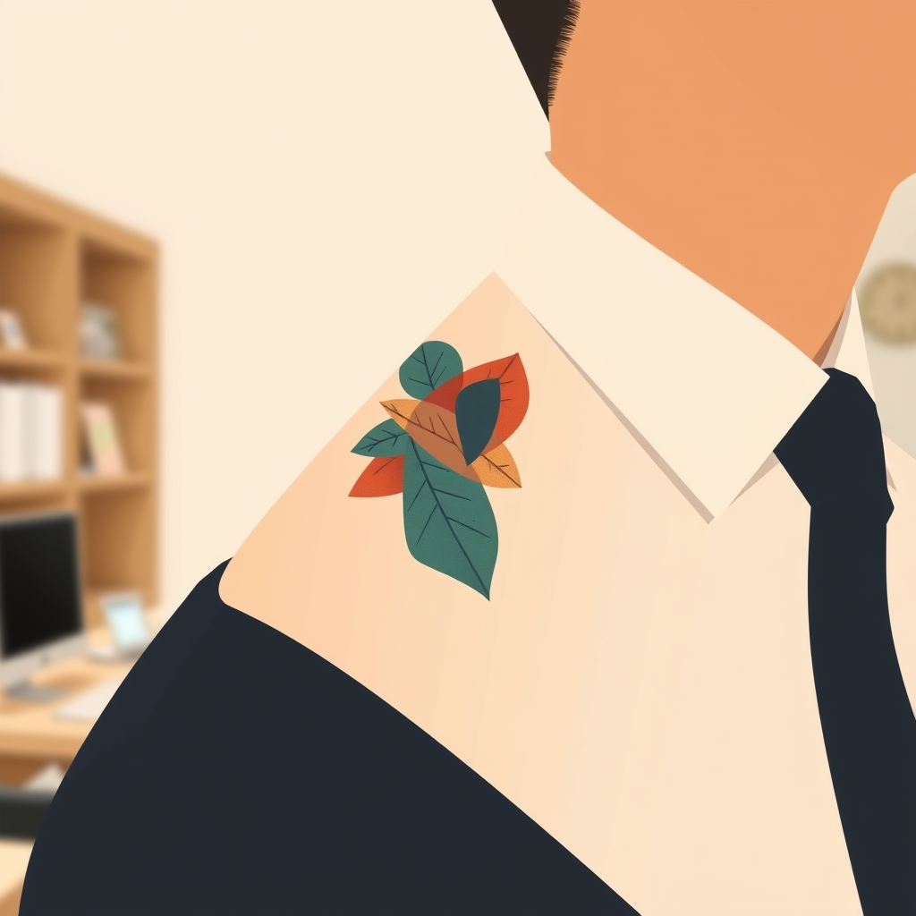 创业公司创始人将Logo纹在肩上,回应面试风波